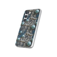 Thumbnail for Sea Foam Lace and Pearls - Flexi Cases for Samsung Galaxy S23, Samsung Galaxy S23 Plus, and Samsung Galaxy S23 Ultra