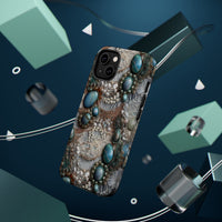 Thumbnail for Boho Agate and Lace MagSafe Tough Cases for iPhone 14, iPhone 14 Pro, iPhone 14 Plus, and iPhone 14 Pro Max