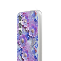 Thumbnail for Pink and Purple Harmony - Flexi Cases for Samsung Galaxy S23, Samsung Galaxy S23 Plus, and Samsung Galaxy S23 Ultra