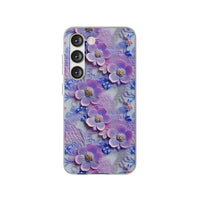 Thumbnail for Pink and Purple Harmony - Flexi Cases for Samsung Galaxy S23, Samsung Galaxy S23 Plus, and Samsung Galaxy S23 Ultra