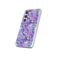Thumbnail for Pink and Purple Harmony - Flexi Cases for Samsung Galaxy S23, Samsung Galaxy S23 Plus, and Samsung Galaxy S23 Ultra