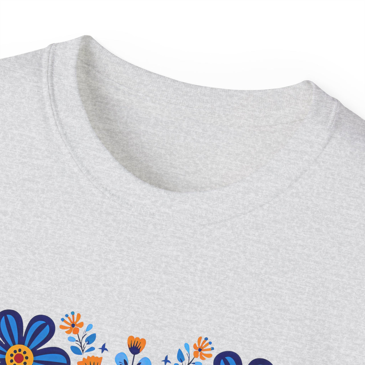 Flower Heart Unisex Ultra Cotton Tee