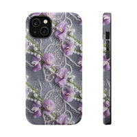 Thumbnail for Purple Sweet Pea MagSafe Tough Cases for iPhone 14, iPhone 14 Pro, iPhone 14 Plus, and iPhone 14 Pro Max