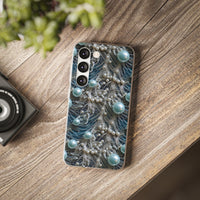 Thumbnail for Sea Foam Lace and Pearls - Flexi Cases for Samsung Galaxy S23, Samsung Galaxy S23 Plus, and Samsung Galaxy S23 Ultra