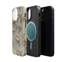 Thumbnail for Daisy MagSafe Tough Cases for iPhone 13, iPhone 13 Mini, iPhone 13 Pro, and iPhone 13 Pro Max.
