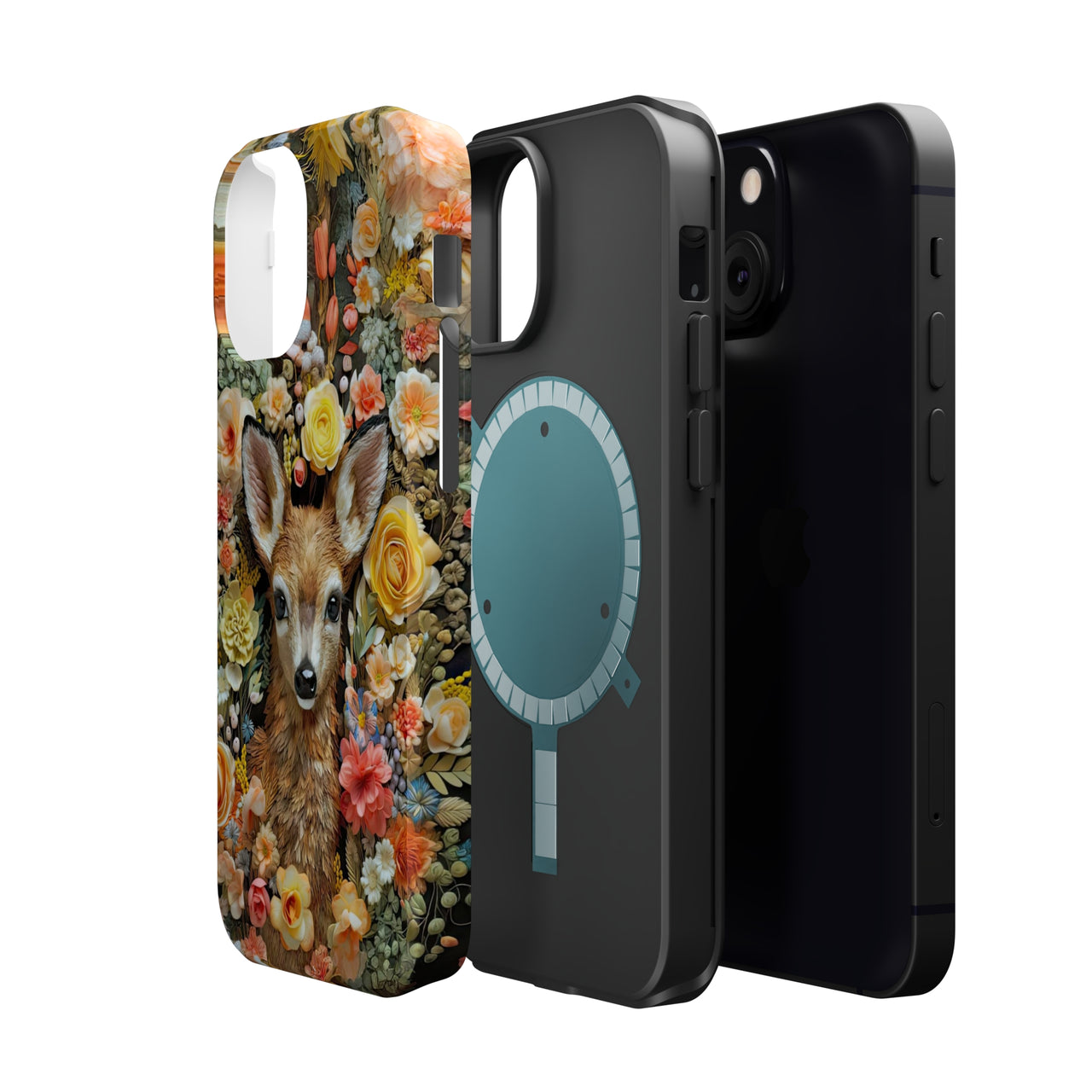 Fawn - MagSafe Tough Cases for iPhone 13, iPhone 13 Mini, iPhone 13 Pro, and iPhone 13 Pro Max.