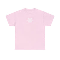 Thumbnail for Front and Back Flower Design - Unisex Heavy Cotton Tee