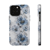 Thumbnail for Himalayan Blue Poppy MagSafe Tough Cases for iPhone 13, iPhone 13 Mini, iPhone 13 Pro, and iPhone 13 Pro Max.