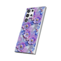 Thumbnail for Pink and Purple Harmony - Flexi Cases for Samsung Galaxy S23, Samsung Galaxy S23 Plus, and Samsung Galaxy S23 Ultra
