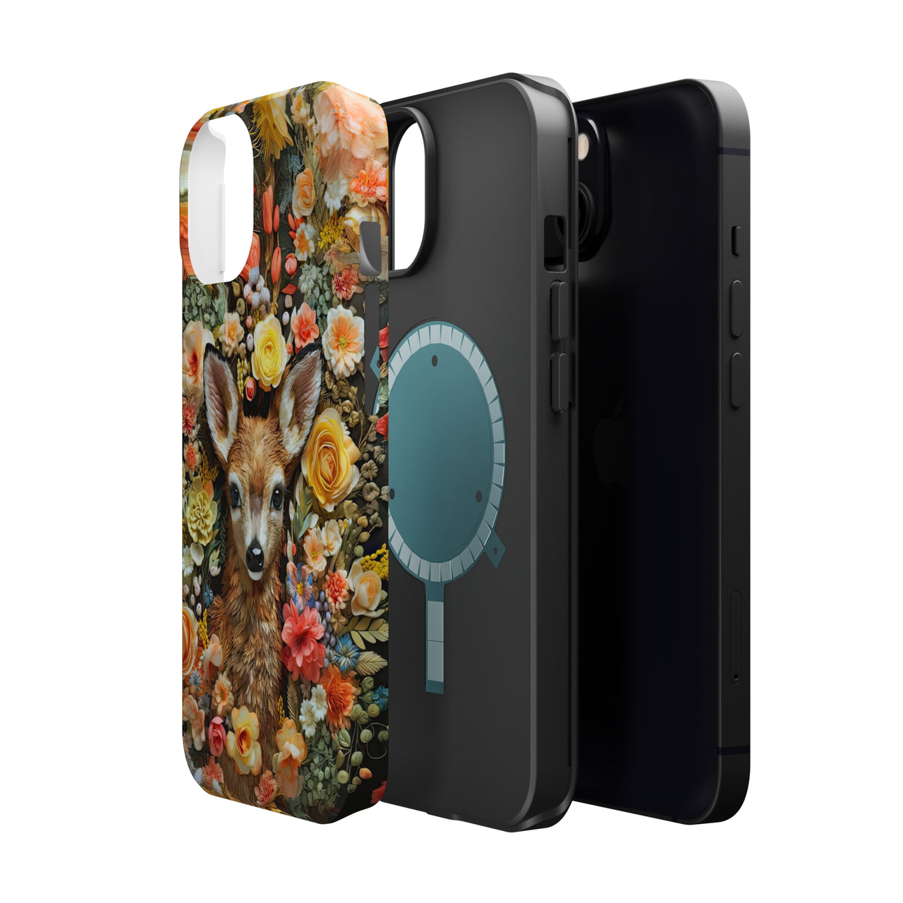 Fawn - MagSafe Tough Cases for iPhone 13, iPhone 13 Mini, iPhone 13 Pro, and iPhone 13 Pro Max.