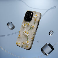 Thumbnail for Daisy MagSafe Tough Cases for iPhone 13, iPhone 13 Mini, iPhone 13 Pro, and iPhone 13 Pro Max.