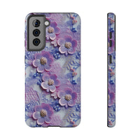 Thumbnail for Pink and Purple Harmony - Impact-Resistant Case for Samsung Galaxy S21, Samsung Galaxy S21 Plus, and Samsung Galaxy S21 Ultra. Supports Wireless Charging.