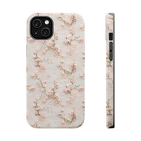 Thumbnail for White Lace and Cherry Blossoms MagSafe Tough Cases for iPhone 14, iPhone 14 Pro, iPhone 14 Plus, and iPhone 14 Pro Max