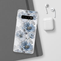 Thumbnail for Himalayan Blue Poppy - Flexi Cases for Samsung Galaxy S23, Samsung Galaxy S23 Plus, and Samsung Galaxy S23 Ultra