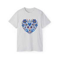 Thumbnail for Flower Heart Unisex Ultra Cotton Tee