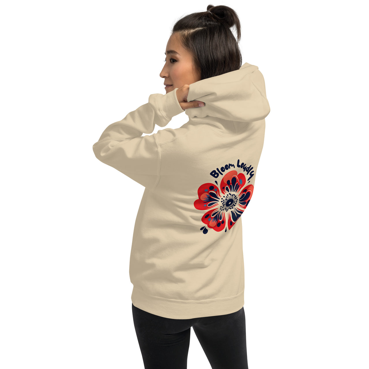 "Bloom Loudly" Unisex Hoodie
