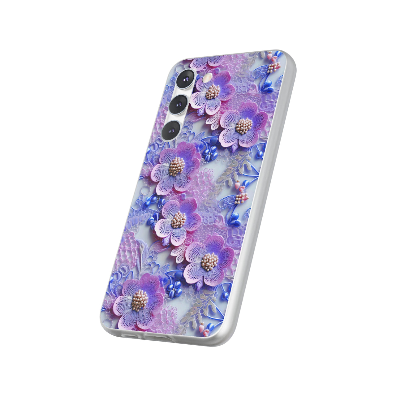 Pink and Purple Harmony - Flexi Cases for Samsung Galaxy S23, Samsung Galaxy S23 Plus, and Samsung Galaxy S23 Ultra