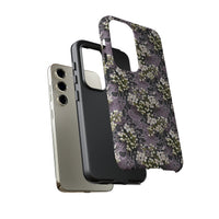 Thumbnail for White Flowers on a Purple Bed - Tough Case for Samsung Galaxy S23, Samsung Galaxy S23 Plus, and Samsung Galaxy S23 Ultra