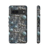 Thumbnail for Sea Foam Lace and Pearls Tough Case for Google Pixel 7