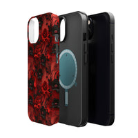 Thumbnail for Gothic Rose MagSafe Tough Cases for iPhone 13, iPhone 13 Mini, iPhone 13 Pro, and iPhone 13 Pro Max.