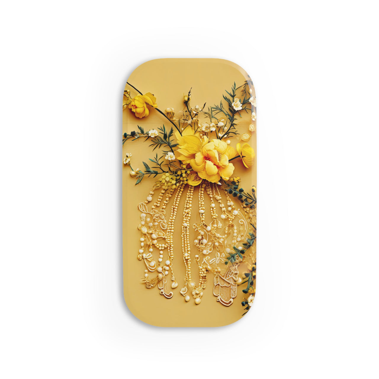 Floral Sunshine Phone Click-On Grip