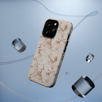 Thumbnail for White Lace and Cherry Blossoms MagSafe Tough Cases for iPhone 13, iPhone 13 Mini, iPhone 13 Pro, and iPhone 13 Pro Max.