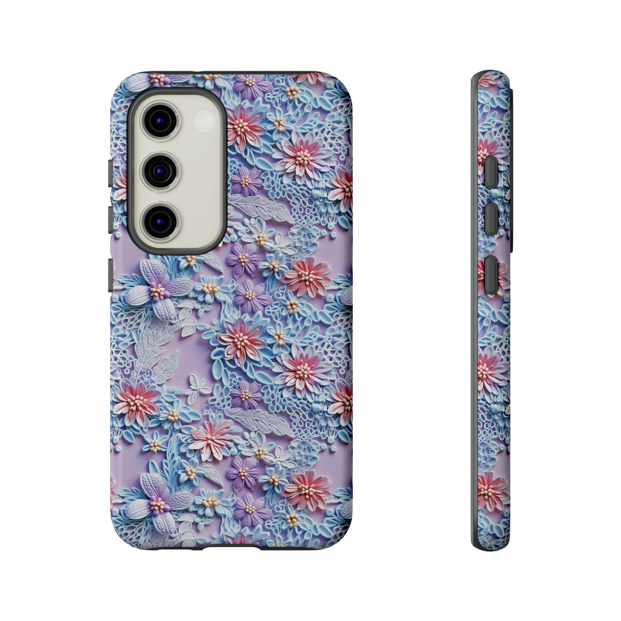 Cotton Candy Meadow - Tough Case for Samsung Galaxy S23, Samsung Galaxy S23 Plus, and Samsung Galaxy S23 Ultra