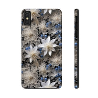 Thumbnail for Vintage Lace and Clematis Tough Phone Cases for iPhone X, iPhone XR, iPhone XS, and iPhone XS MAX. Supports Wireless Charging.