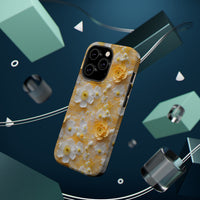 Thumbnail for Yellow Floral MagSafe Tough Cases for iPhone 14, iPhone 14 Pro, iPhone 14 Plus, and iPhone 14 Pro Max