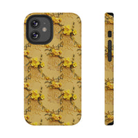 Thumbnail for Floral Sunshine Impact-Resistant Case for iPhone 12, iPhone 12 Mini, iPhone 12 Pro, and iPhone 12 Pro Max. Supports Wireless Charging.