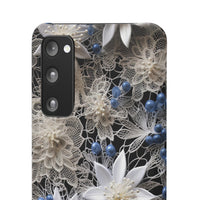 Thumbnail for Vintage Lace and Clematis - Snap Case for Samsung Galaxy S20, Samsung Galaxy S20+, Samsung Galaxy S20 Ultra, & Samsung Galaxy S20 FE