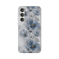 Thumbnail for Himalayan Blue Poppy - Flexi Cases for Samsung Galaxy S23, Samsung Galaxy S23 Plus, and Samsung Galaxy S23 Ultra