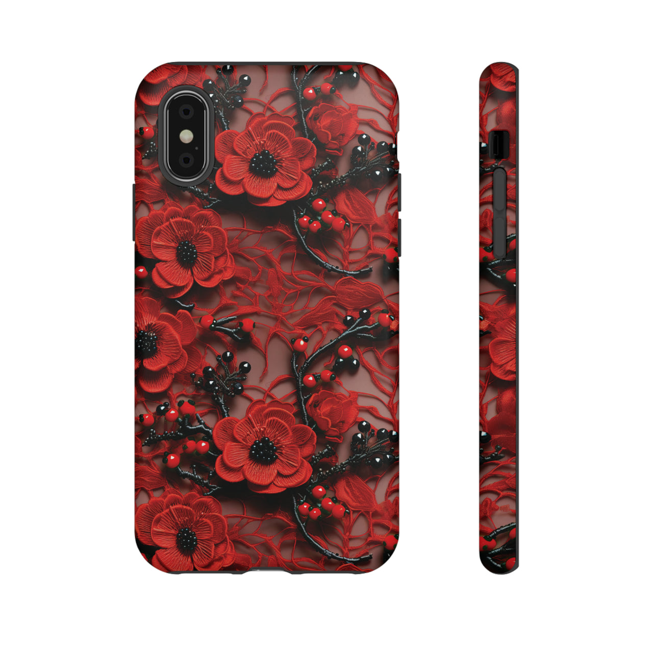 Scarlet Temptation Tough Cases for iPhone X, iPhone XR, iPhone XS, and iPhone XS MAX