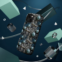 Thumbnail for Sea Foam Lace and Pearls MagSafe Tough Cases for iPhone 14, iPhone 14 Pro, iPhone 14 Plus, and iPhone 14 Pro Max