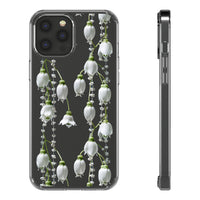 Thumbnail for *Clear Case* Canterbury Bells - iPhone 12, iPhone 12 Mini, iPhone 12 Pro, iPhone 12 Pro Max - Supports Wireless Charging