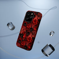 Thumbnail for Gothic Rose MagSafe Tough Cases for iPhone 13, iPhone 13 Mini, iPhone 13 Pro, and iPhone 13 Pro Max.