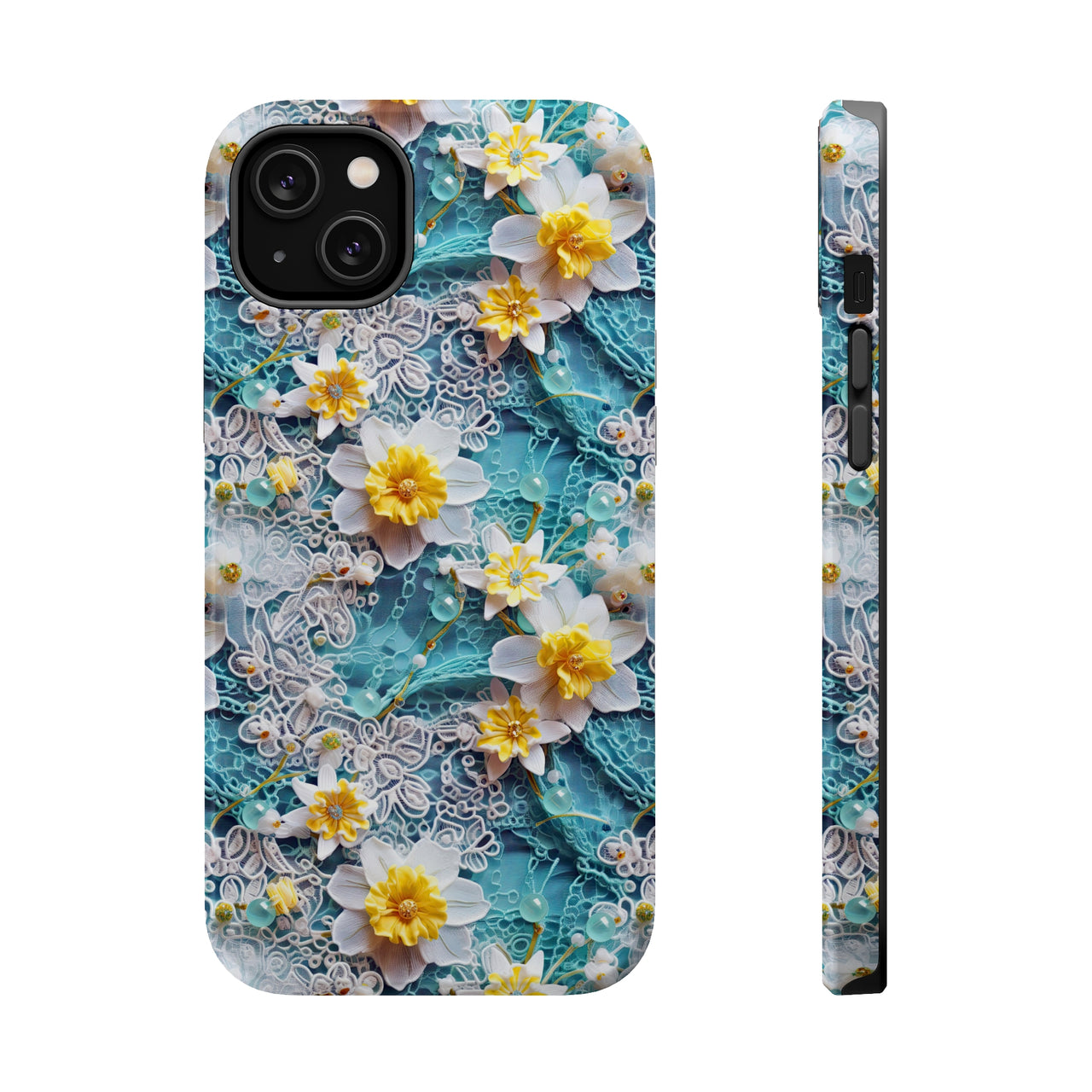 Daffodil for March Birthday - MagSafe Tough Case for iPhone 14, iPhone 14 Pro, iPhone 14 Plus, and iPhone 14 Pro Max