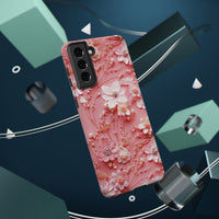 Thumbnail for Floral Champagne Toast Impact-Resistant Case for Samsung Galaxy S21, Samsung Galaxy S21 Plus, and Samsung Galaxy S21 Ultra. Supports Wireless Charging.