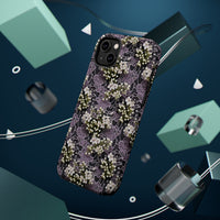 Thumbnail for White Flowers on a Purple Bed - MagSafe Tough Cases for iPhone 14, iPhone 14 Pro, iPhone 14 Plus, and iPhone 14 Pro Max