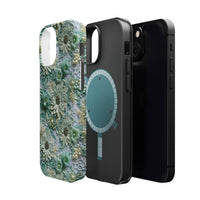 Thumbnail for Teal Petals - MagSafe Tough Cases for iPhone 13, iPhone 13 Mini, iPhone 13 Pro, and iPhone 13 Pro Max.