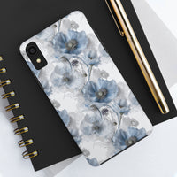 Thumbnail for Himalayan Blue Poppy Tough Phone Cases for iPhone X, iPhone XR, iPhone XS, and iPhone XS MAX. Supports Wireless Charging.