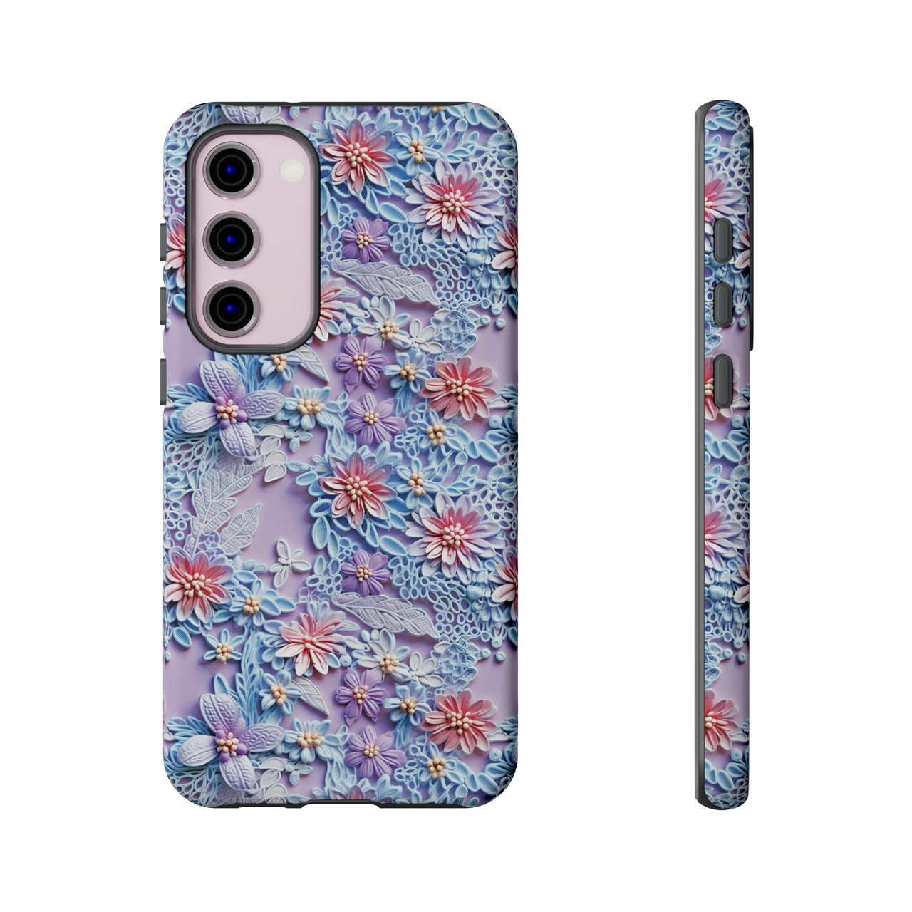 Cotton Candy Meadow - Tough Case for Samsung Galaxy S23, Samsung Galaxy S23 Plus, and Samsung Galaxy S23 Ultra