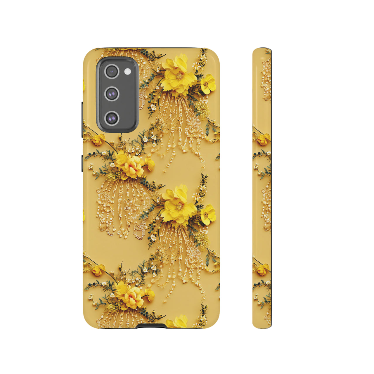 Floral Sunshine Tough Case for Samsung Galaxy S20, Samsung Galaxy S20+, Samsung Galaxy S20 Ultra, and Samsung Galaxy S20 FE