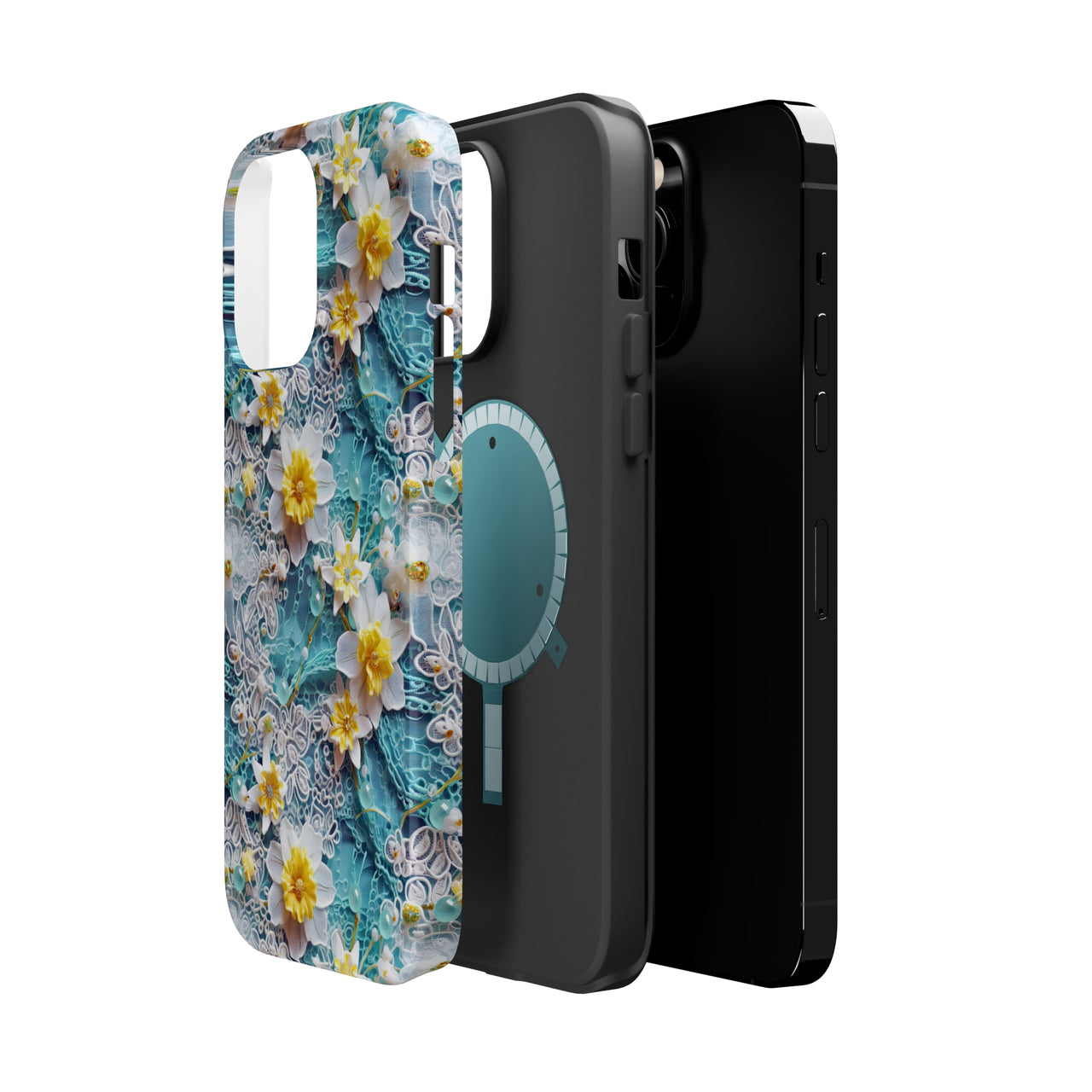 Daffodil for March Birthday - MagSafe Tough Case for iPhone 14, iPhone 14 Pro, iPhone 14 Plus, and iPhone 14 Pro Max