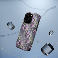 Thumbnail for Purple Sweet Pea MagSafe Tough Cases for iPhone 14, iPhone 14 Pro, iPhone 14 Plus, and iPhone 14 Pro Max