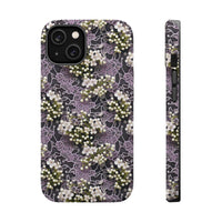 Thumbnail for White Flowers on a Purple Bed - MagSafe Tough Cases for iPhone 14, iPhone 14 Pro, iPhone 14 Plus, and iPhone 14 Pro Max