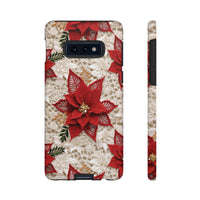 Thumbnail for Christmas Poinsettia Tough Cases for Samsung Galaxy S10, Samsung Galaxy S10E, and Samsung Galaxy S10 Plus