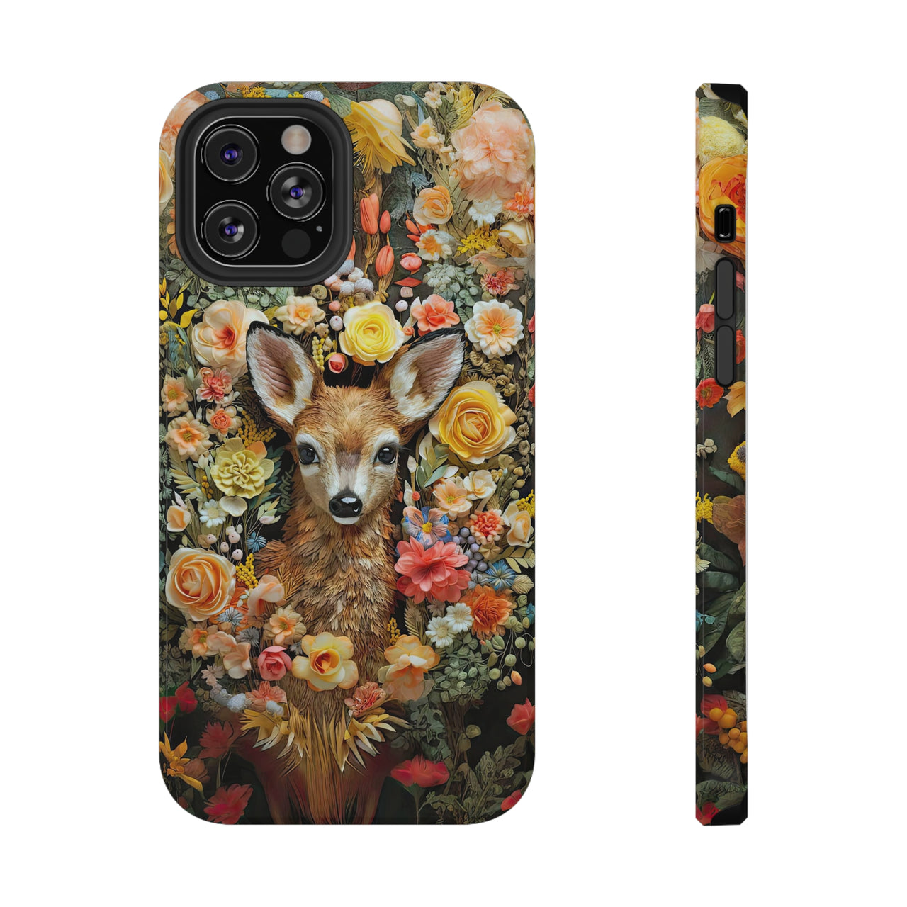 Fawn - Impact-Resistant Case for iPhone 12, iPhone 12 Mini, iPhone 12 Pro, and iPhone 12 Pro Max. Supports Wireless Charging.