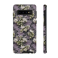 Thumbnail for White Flowers on a Purple Bed - Tough Case for Samsung Galaxy S10, Samsung Galaxy S10E, and Samsung Galaxy S10 Plus