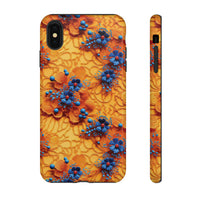 Thumbnail for Royal Ryukyu Blossoms - Tough Cases for iPhone X, iPhone XR, iPhone XS, and iPhone XS MAX